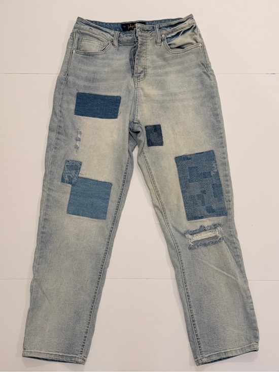 Indigo Rein Denim - 2/$25 Indigo Rein Light Blue Patchwork Jeans lightly distressed size 29